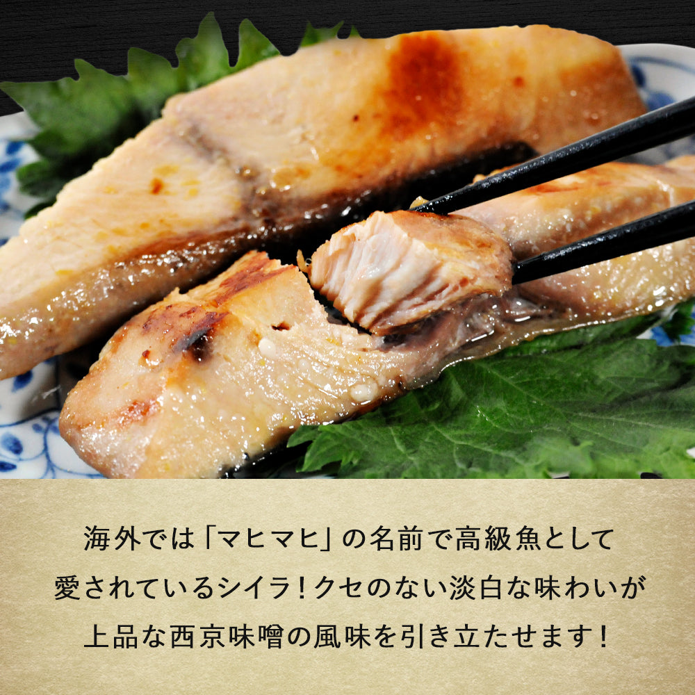 北海道 知床・羅臼産 シイラ西京漬け 2切 しいら マヒマヒ 魚 天然魚 おかず おつまみ 惣菜 お取り寄せ グルメ ギフト プレゼント 内祝い 国産 冷凍