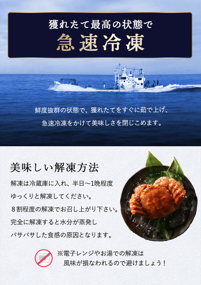 毛ガニ 希少な知床産 650g～700g 【浜茹で急速冷凍 姿】 採れたての毛蟹を新鮮なうちに浜茹でに！ 毛蟹 毛カニ 毛かに 毛がに カニ 蟹 北海道